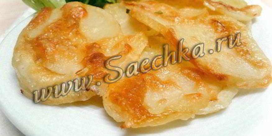 Рецепт картофеля, запеченного пода сырным соусом
