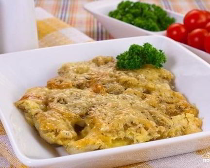 Картофель, запеченный с сыром