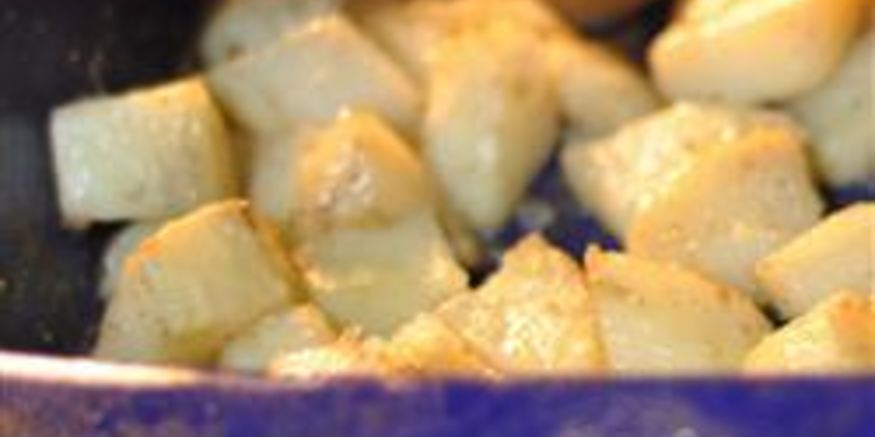 Рецепт картофеля запеченного в духовке со сливочным маслом