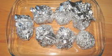 картошка запеченная в сметане в фольге в духовке