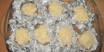 картошка запеченная в сметане в фольге в духовке