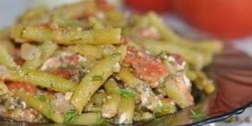 лобио из стручковой фасоли в мультиварке