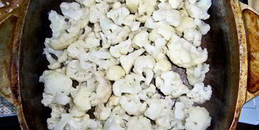 мусака из цветной капусты с мясом и грибами