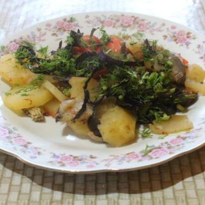 Овощи, запеченные в рукаве