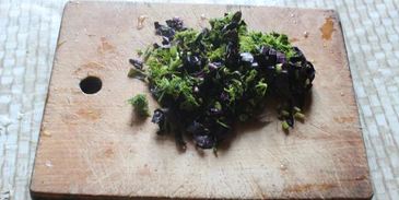 овощи, запеченные в рукаве