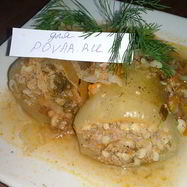 Рецепт Перца, фаршированного булгуром, мясом и овощами