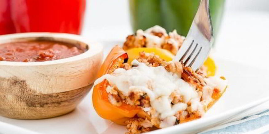 Рецепт перца, фаршированного индейкой