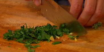 пряные баклажаны с миндальной начинкой