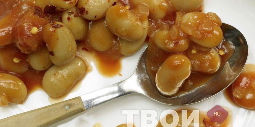 Рецепт тушеной фасоли