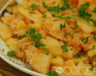 Тушеная картошка