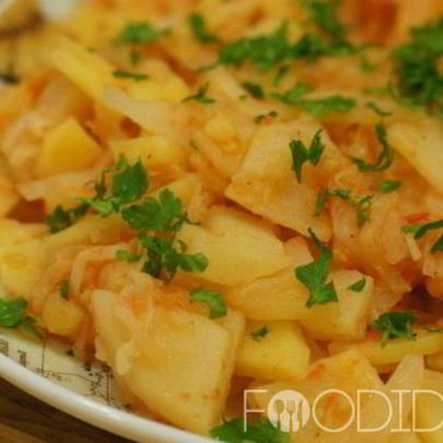 Тушеная картошка