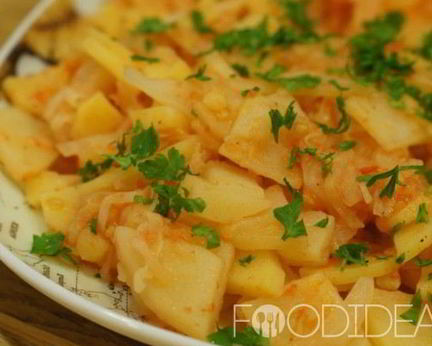 Тушеная картошка