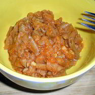 Рецепт Тушеной спаржевой фасоли с мясом и овощами