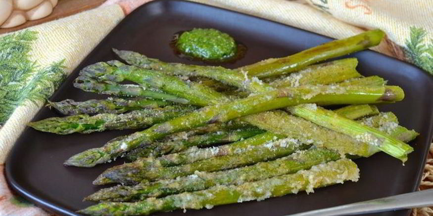 Рецепт запеченной спаржи