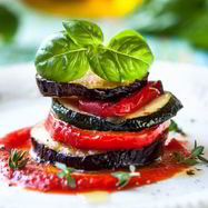 Рецепт Жаренных баклажанов с чесноком