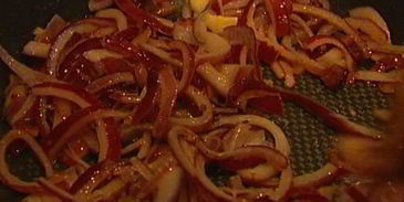 говяжья печень по-венециански