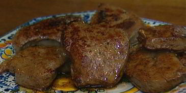 говяжья печень по-венециански