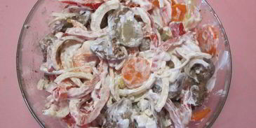 куриная печень с овощами в духовке