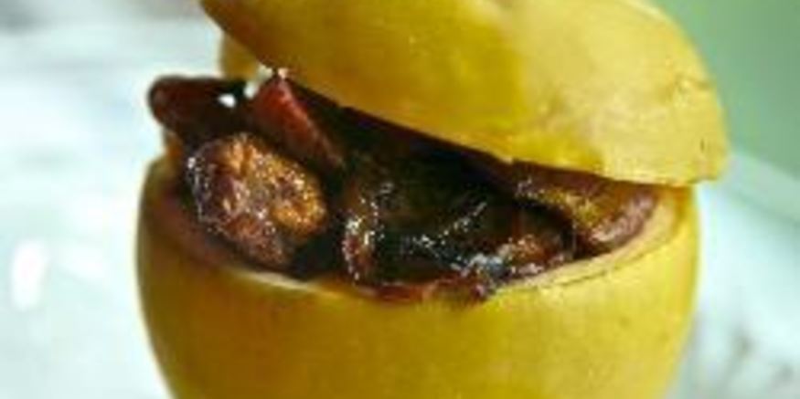 Рецепт куриной печени с яблоком