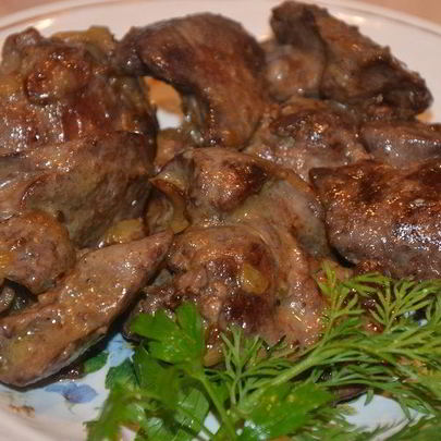 Куриная печень в аэрогриле