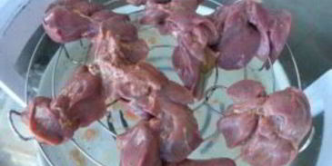 куриная печень в аэрогриле