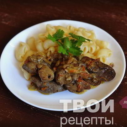 Куриная печень в мультиварке