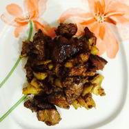 Рецепт Куриной печени в сладком соусе