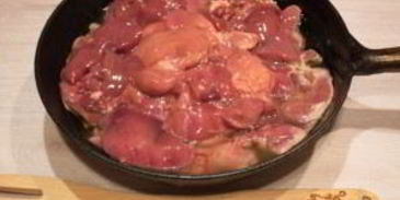 куриная печень в сливках