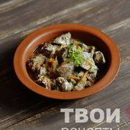 Рецепт Куриной печени в сметане