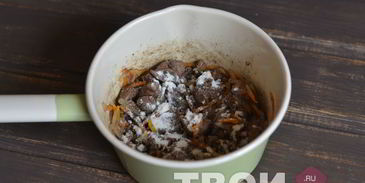 куриная печень в сметане