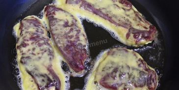 отбивные из печени в кляре