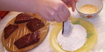 отбивные из печени