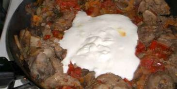 печень куриная жареная