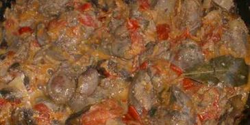 печень куриная жареная