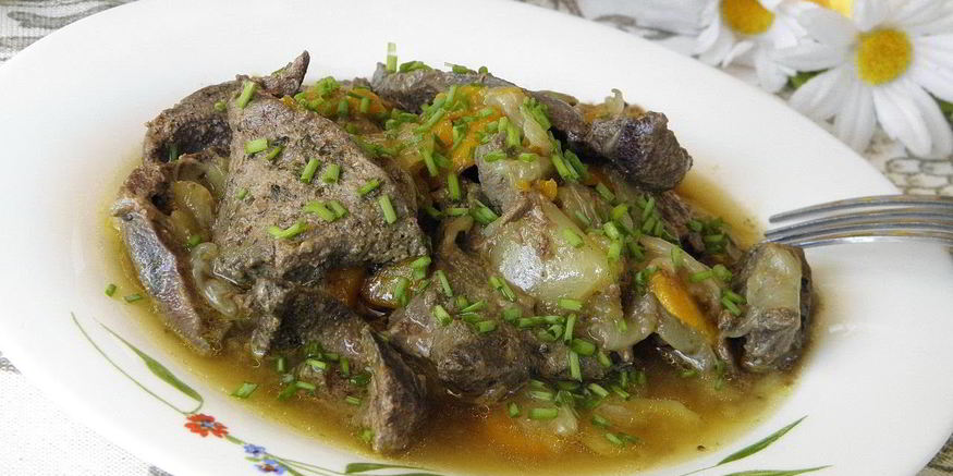 Рецепт печени по-домашнему