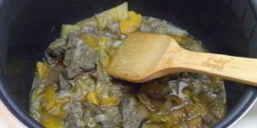 печень по-домашнему