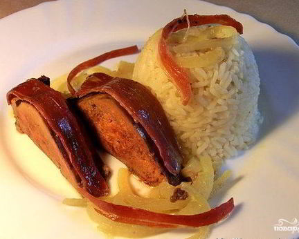 Печень по-венециански