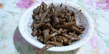 печень с апельсинами