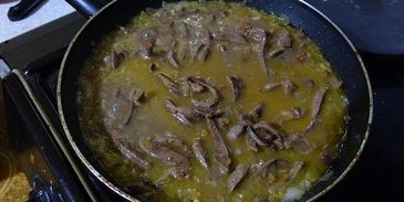 печень с апельсинами