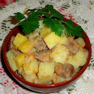 Рецепт Печени с картошкой в мультиварке