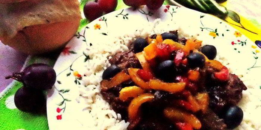 Рецепт печени с луковым конфитюром