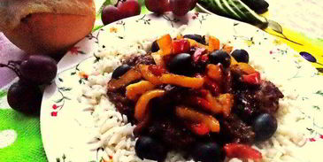 печень с луковым конфитюром