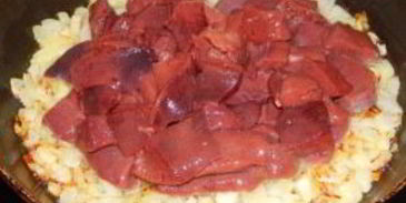 печень со сметаной