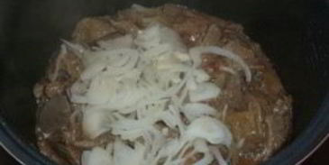 печень в сметане в мультиварке