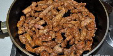 печень в сметанно-горчичном соусе