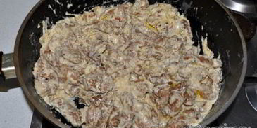 печень в сметанно-горчичном соусе