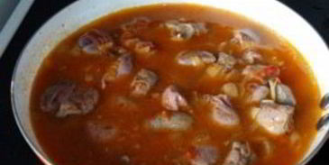 печень в соусе