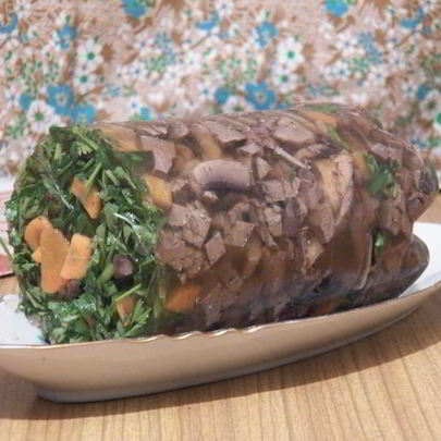 Печень заливная