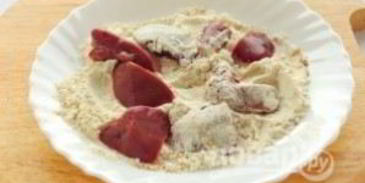 печень, жаренная с луком