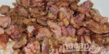 печень, жаренная с луком